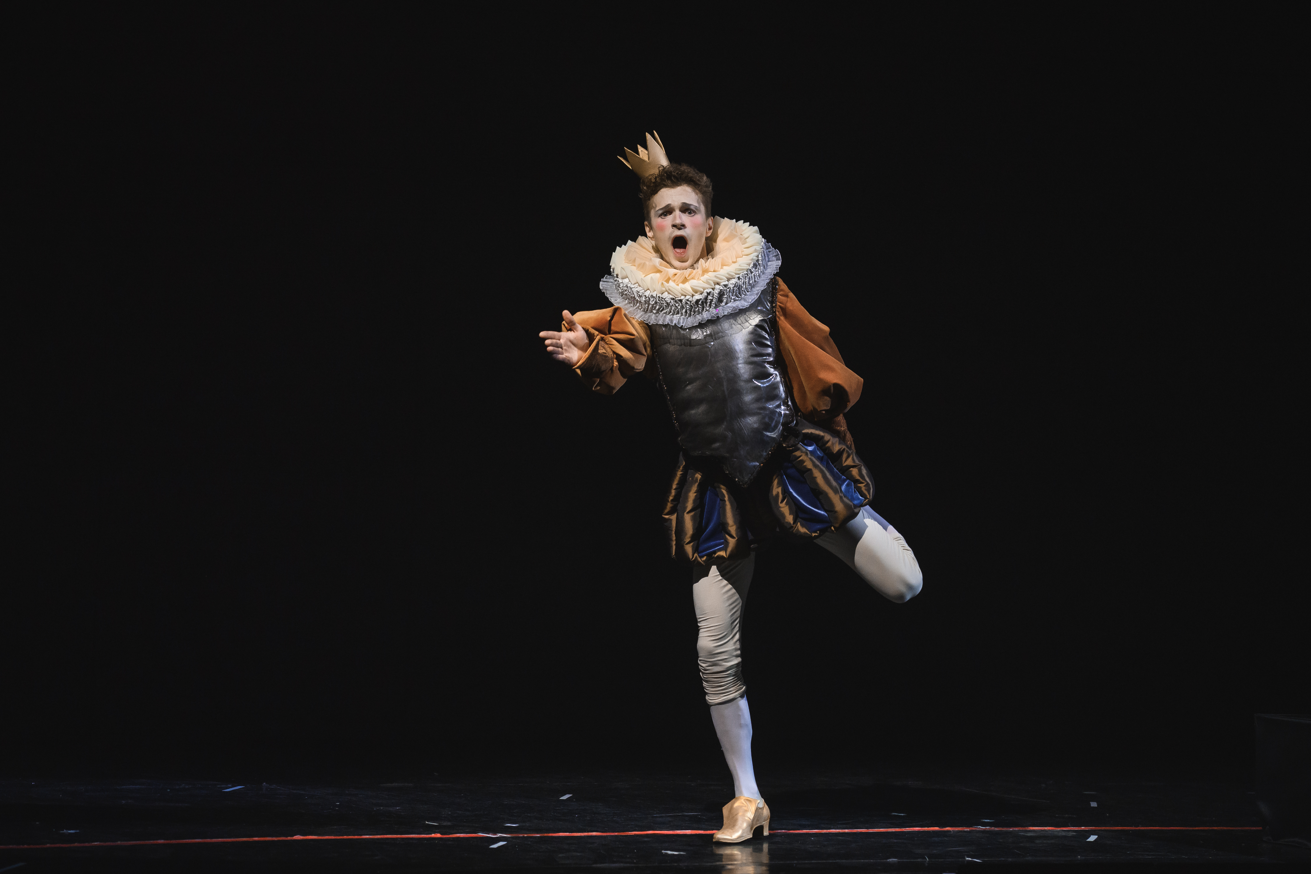 Boris Stepanov as Tamino in Die Zauberflöte. Photo by Andrey Chuntomov