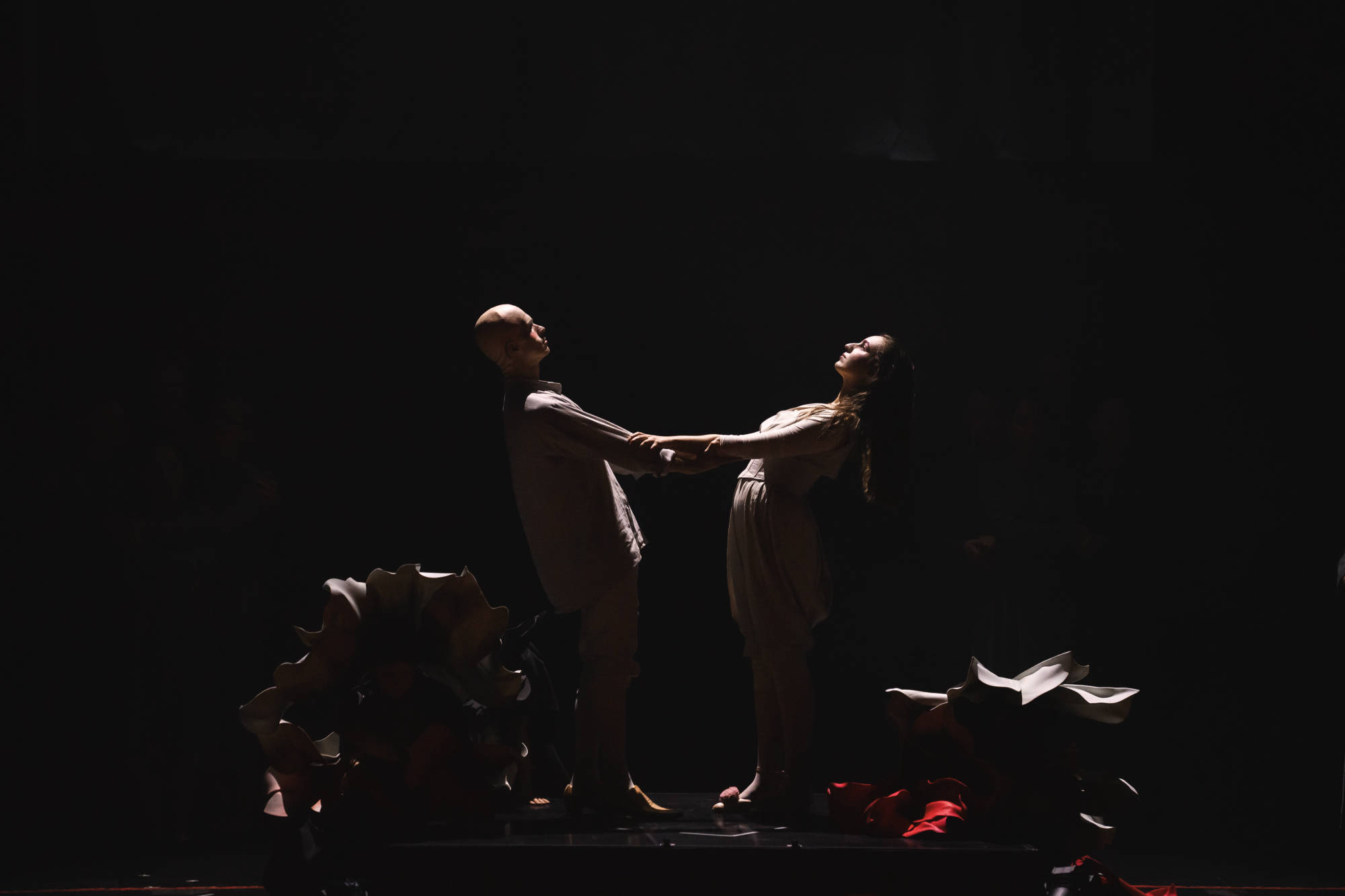 Tamino in Die Zauberflöte, Pamina — Elene Gvritishvili. Photo by Andrey Chuntomov