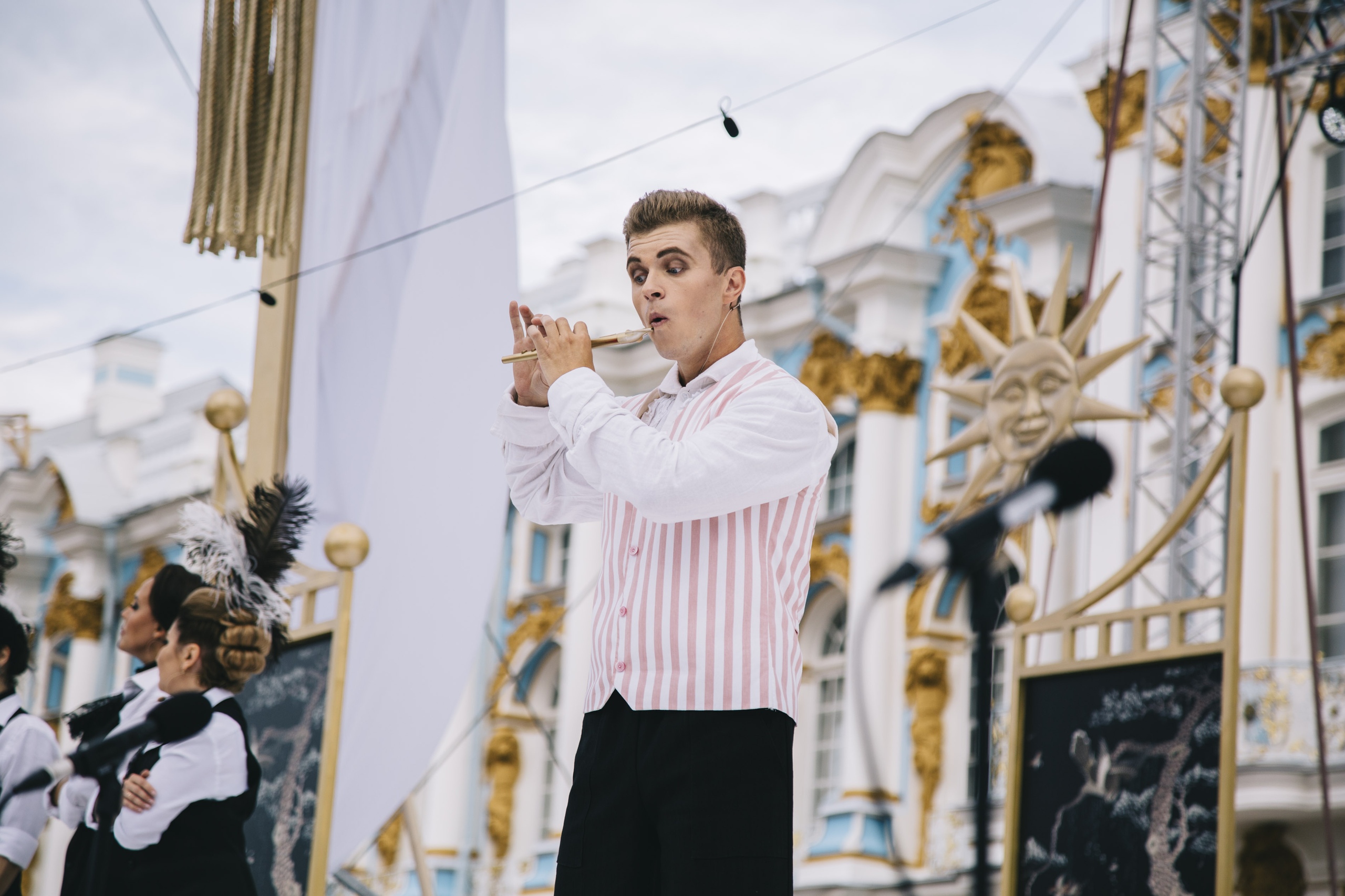 Boris Stepanov as Tamino in Die Zauberflöte at All-Together Opera Festival